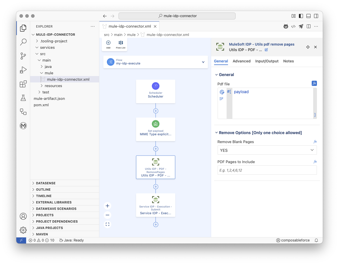 Anypoint Code Builder Configuration